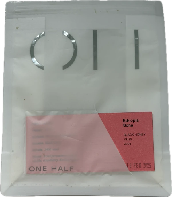 One Half (Kuala Lumpur, Malaysia) - Ethiopian Bona 74110 Black Honey