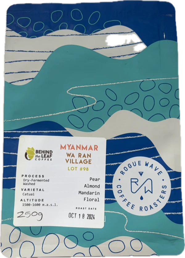 Rogue Wave Coffee (Edmonton, Canada) - Myanmar Catuai Washed